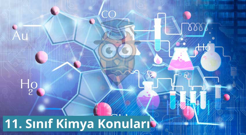 11. Sınıf Kimya Konuları Güncel Liste