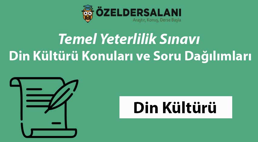 2024 TYT Din Konuları ve TYT Din Kültürü Soru Dağılımı