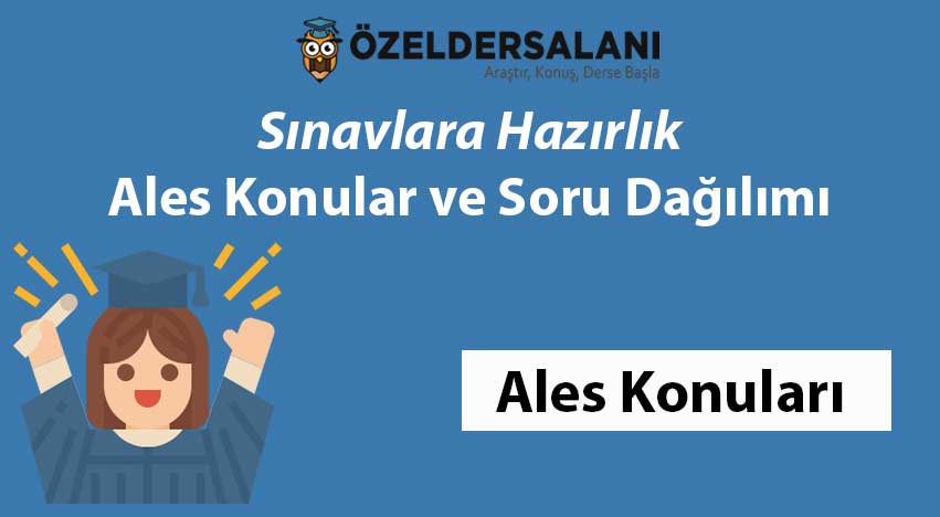 2025 ALES Konuları ve Soru Dağılımı