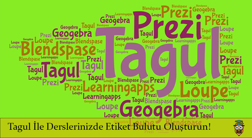Tagul İle Etiket Bulutu Oluşturun