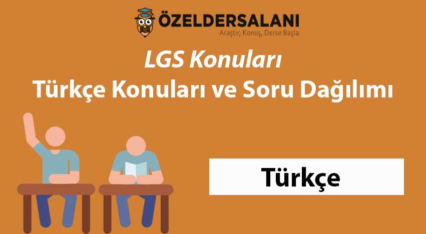 2024 LGS Türkçe Konuları ve LGS Türkçe Soru Dağılımı