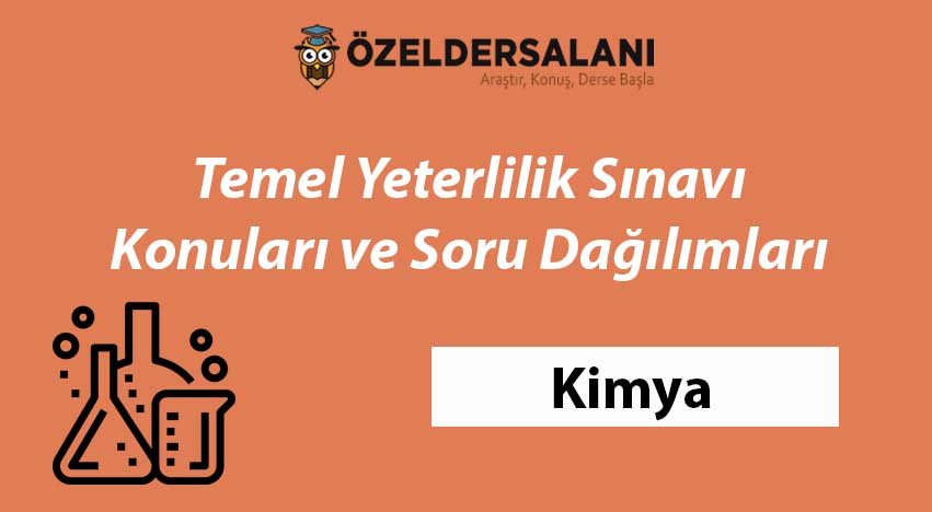 2025 TYT Kimya Konuları ve Soru Dağılımları