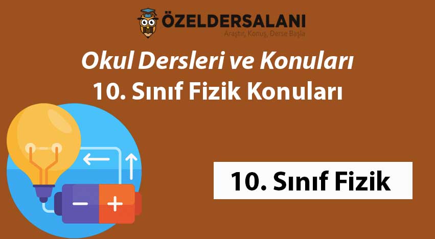 En Güncel 10. Sınıf Fizik Konuları