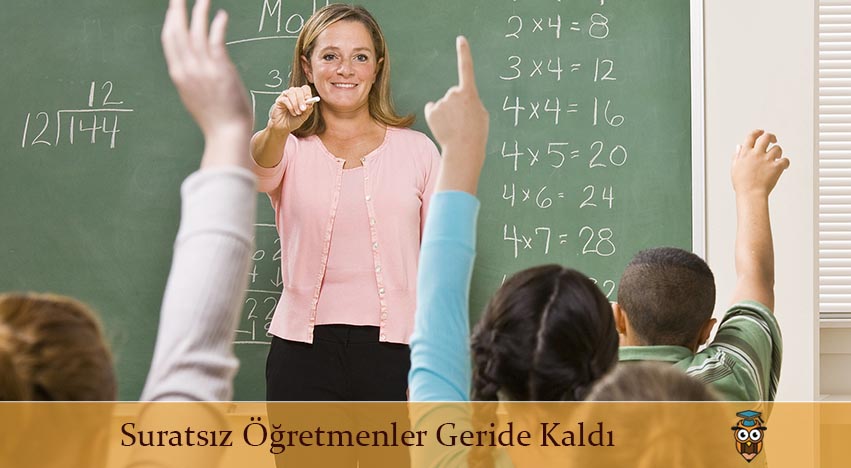 Suratsız Öğretmenler Geride Kaldı