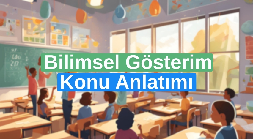 Bilimsel Gösterim Konu Anlatımı ve Örnekler