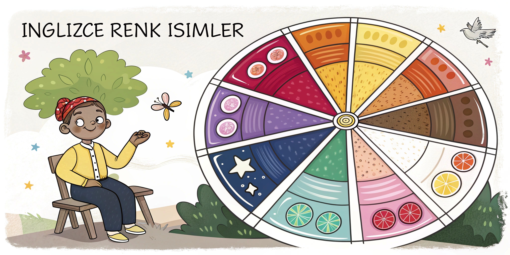 İngilizce Renkler: Ana ve Ara Renk İsimleri