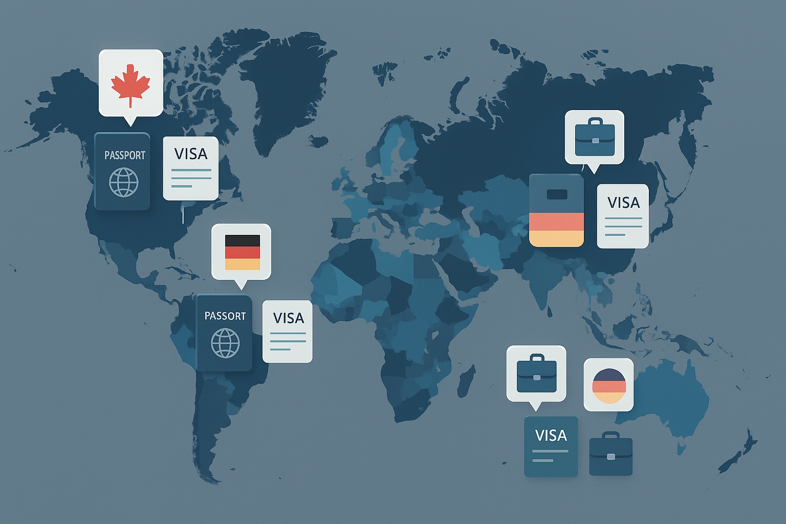 Kariyerinizi Yurt Dışına Taşıma Rehberi: 5 Ülkede Çalışma İzni ve Yaşam Koşulları [2025]